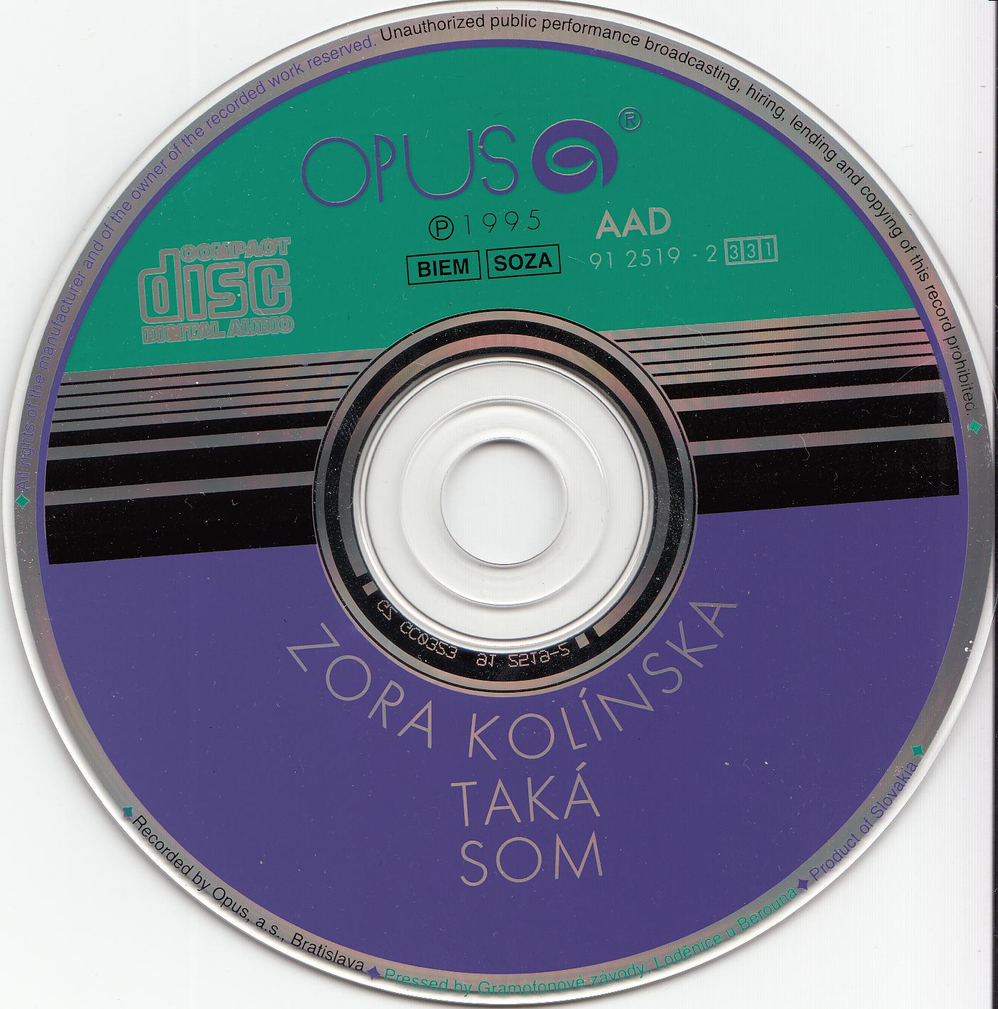 Zora (label CD)